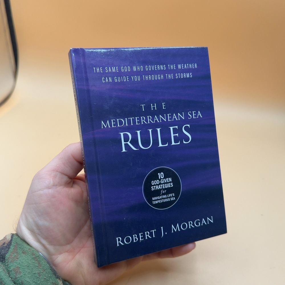 Robert J. Morgan Mediterranean Sea Rules Hardcover Book